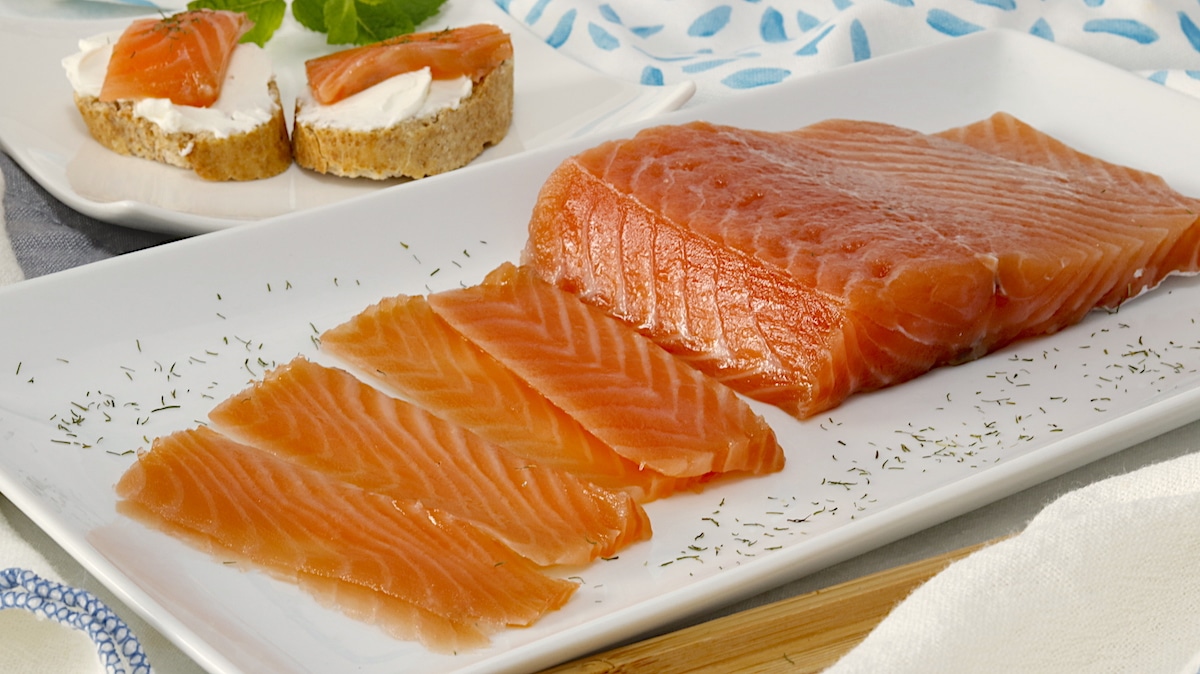 como hacer salmon marinado