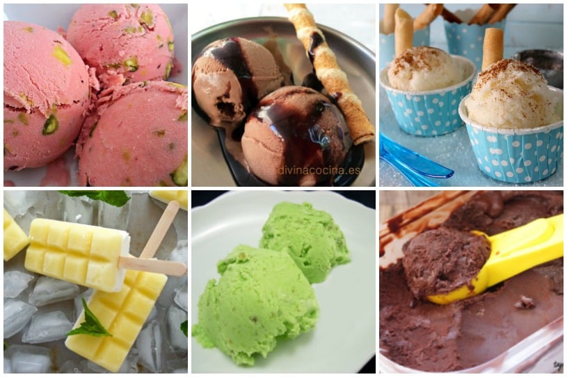 Helados faciles y muy apetecibles Helados faciles y muy apetecibles