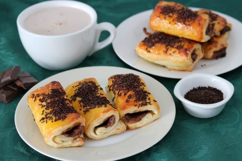 Napolitanas de chocolate Napolitanas de chocolate