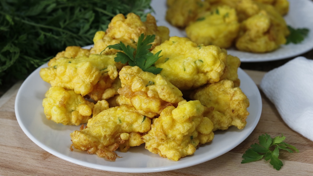 Receta de buñuelos de bacalao
