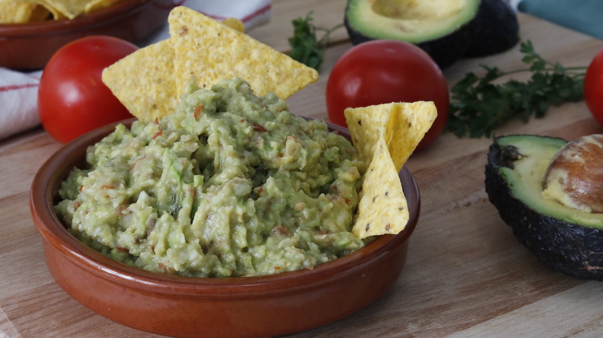 Receta de Guacamole