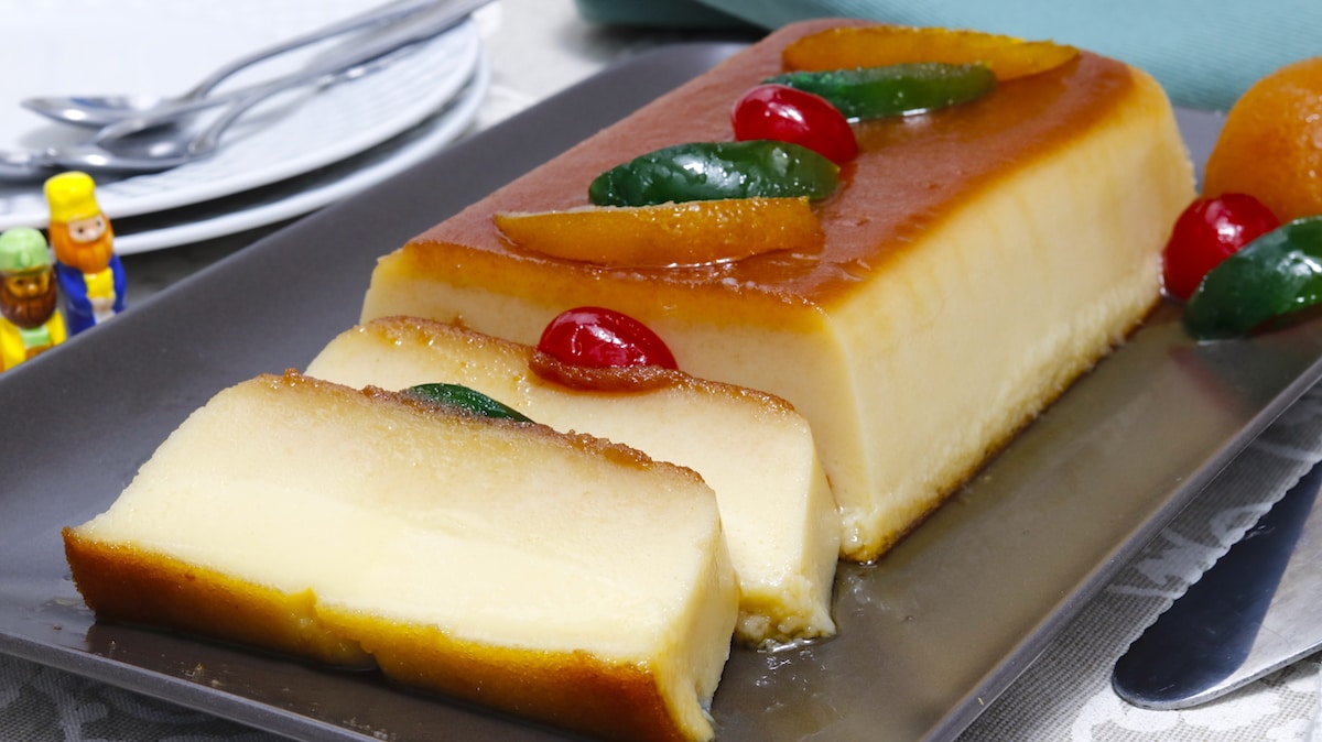 receta de pudin de roscon de reyes