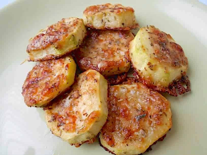 calabacin con parmesano