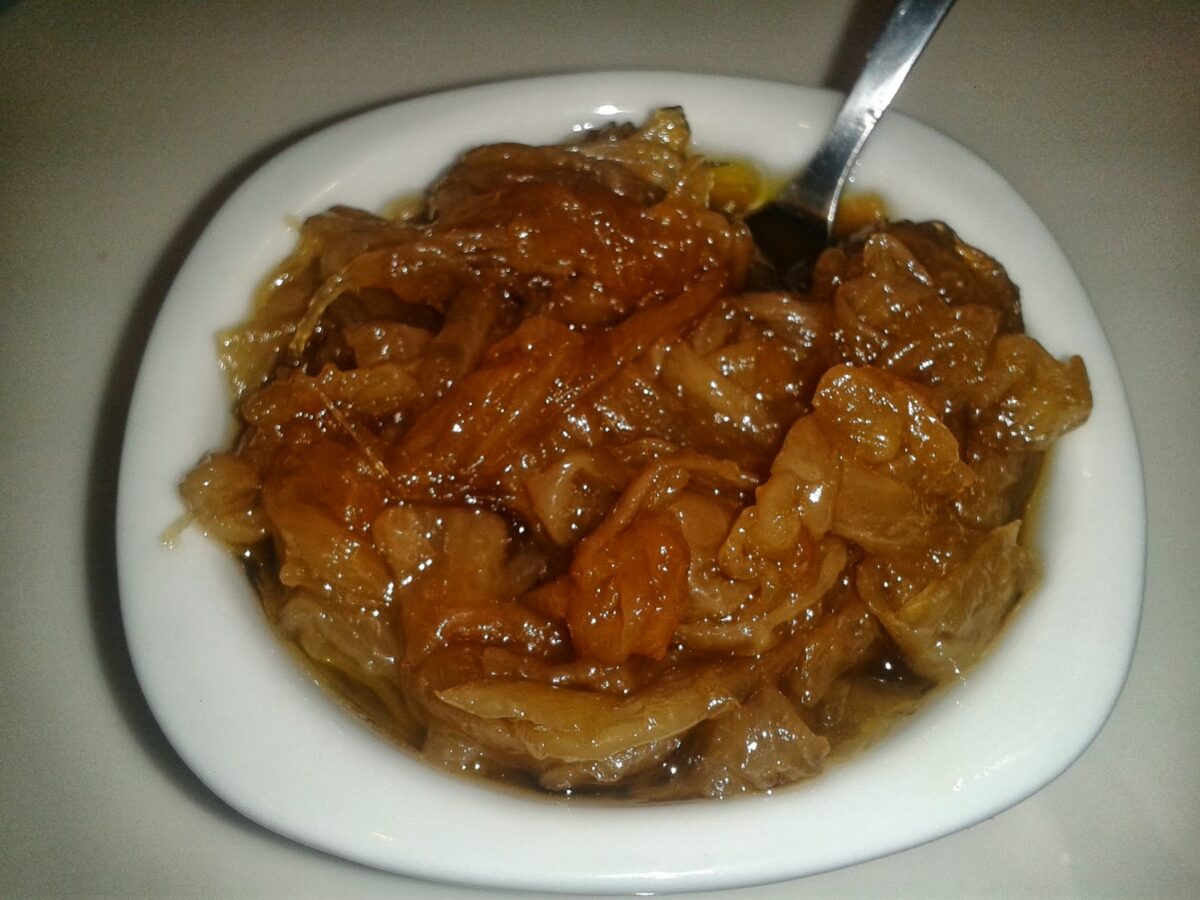 cebolla caramelizada facil