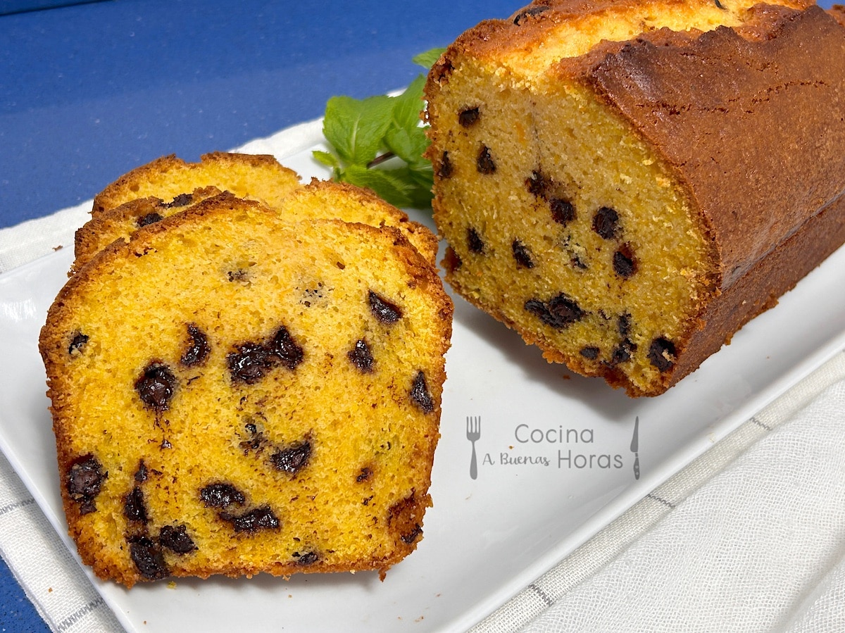 Bizcocho de Calabaza y Chocolate Bizcocho de Calabaza y Chocolate