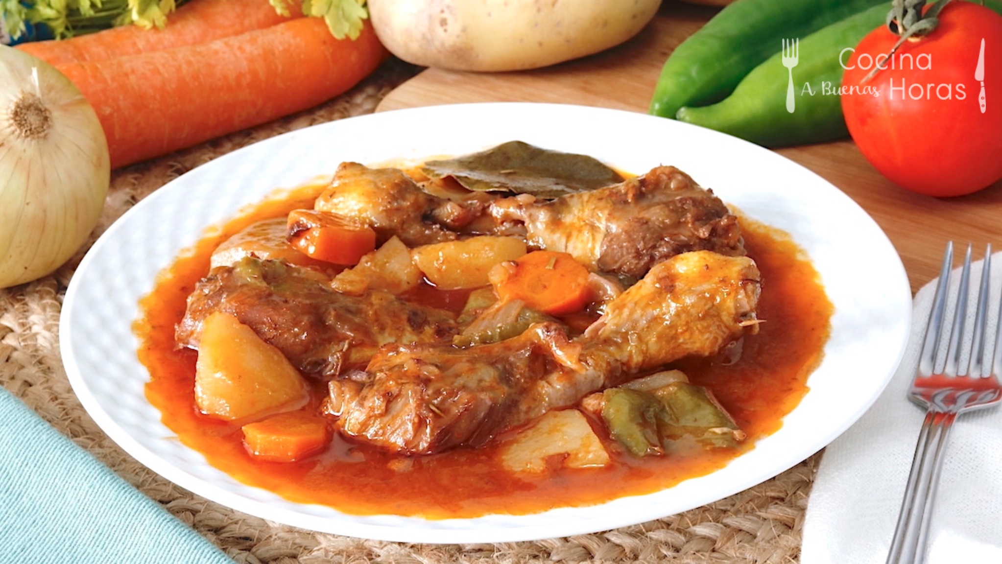 Estofado de Pollo con Patatas Estofado de Pollo con Patatas