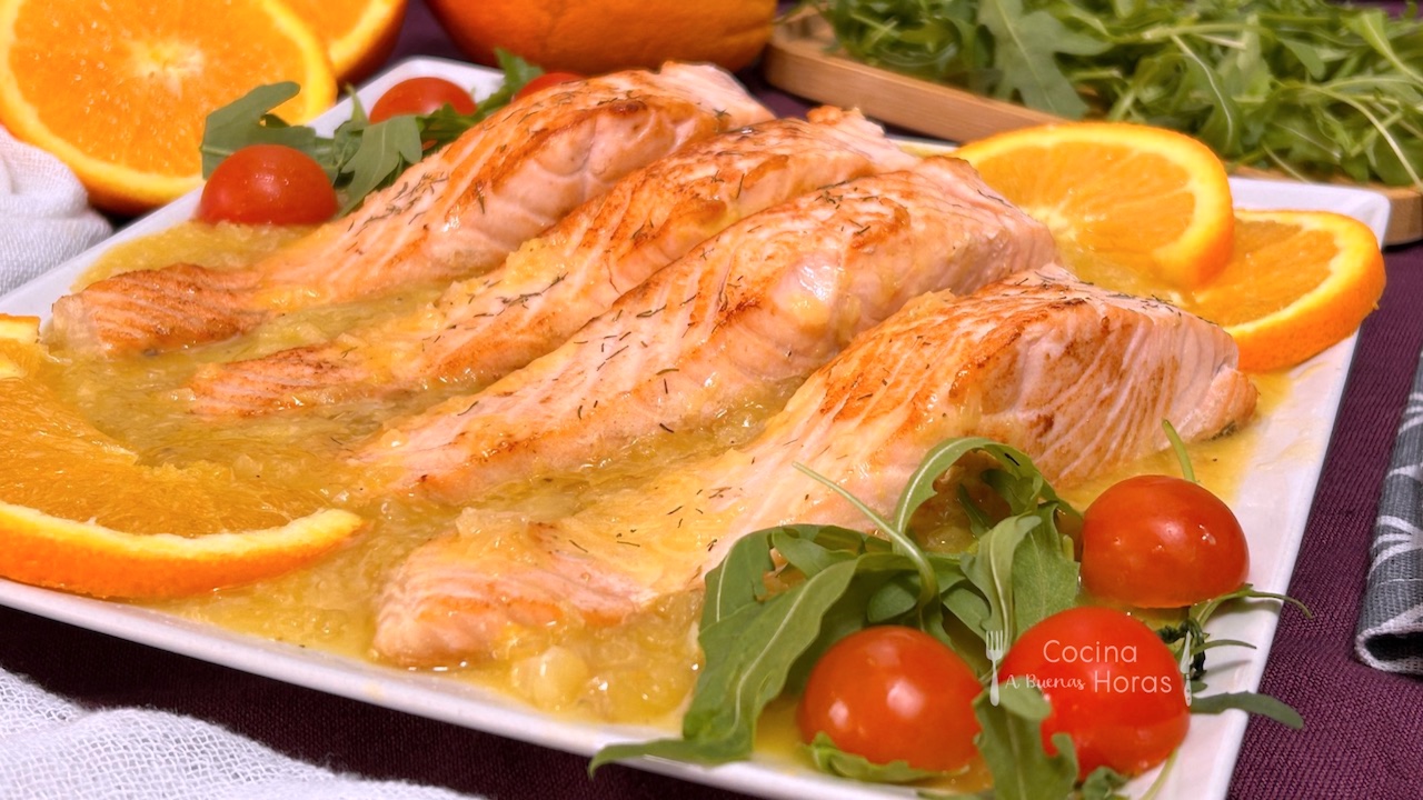 Salmon a la Naranja Salmon a la Naranja