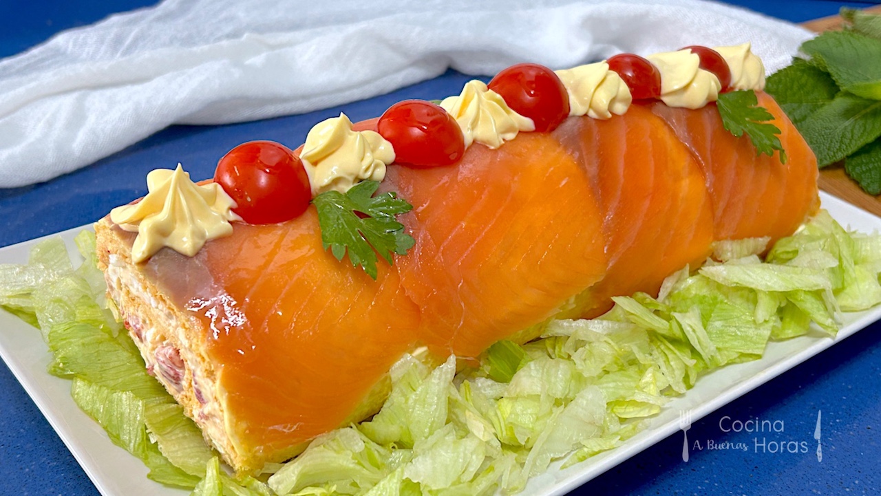 Tronco Salado con Salmón Tronco Salado con Salmón