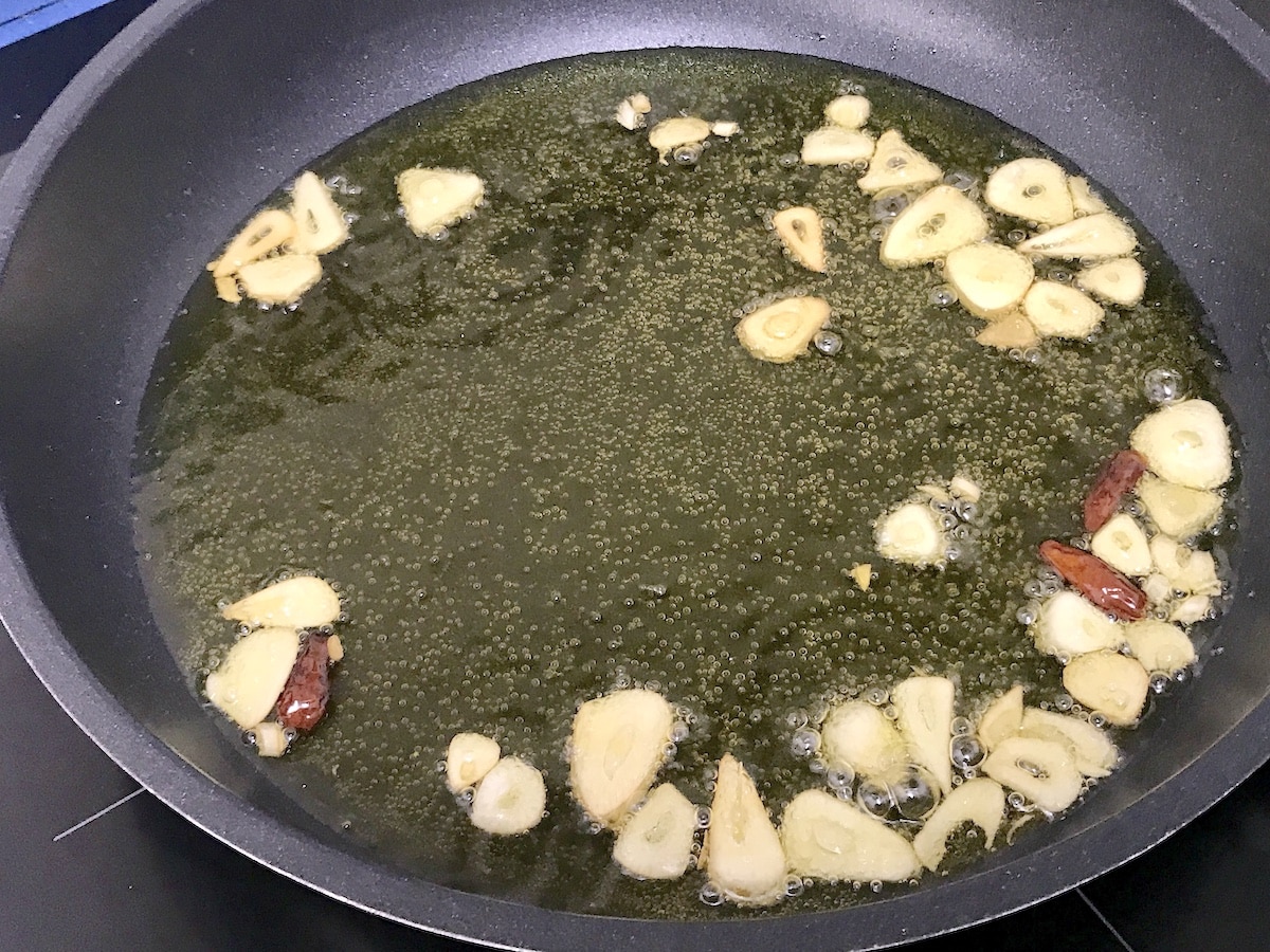 ajos para langostinos al ajillo