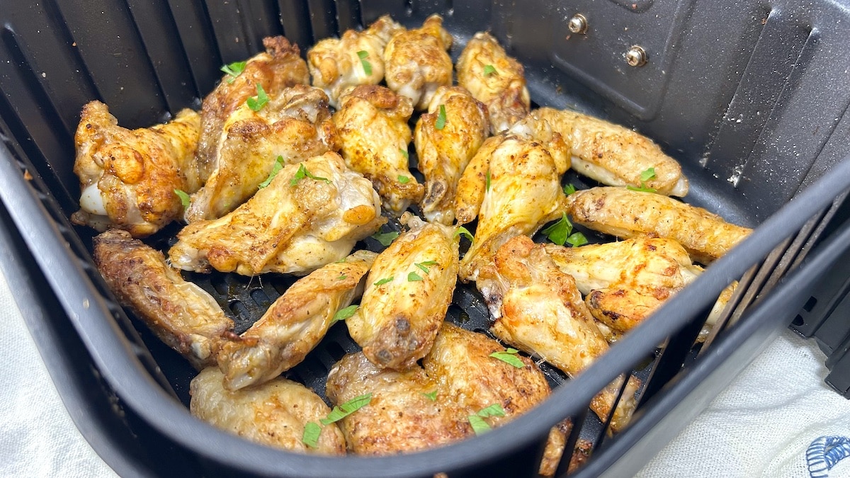 Alitas de Pollo en Freidora de Aire Alitas de Pollo en Freidora de Aire