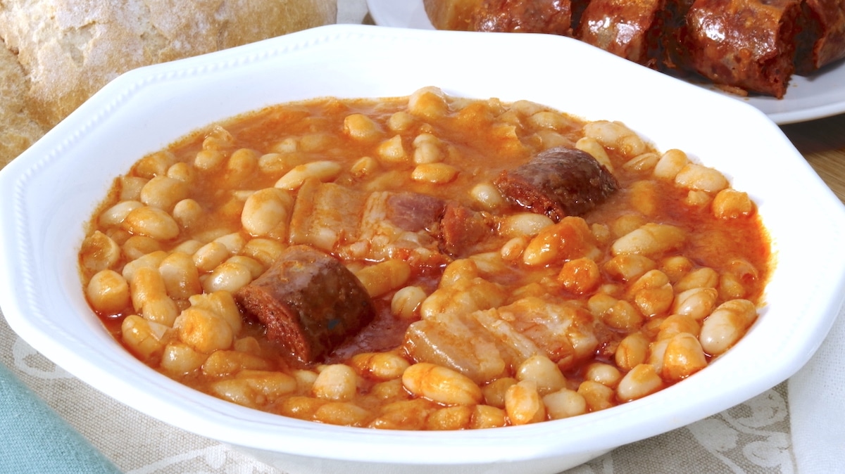Alubias Blancas con Chorizo Alubias Blancas con Chorizo