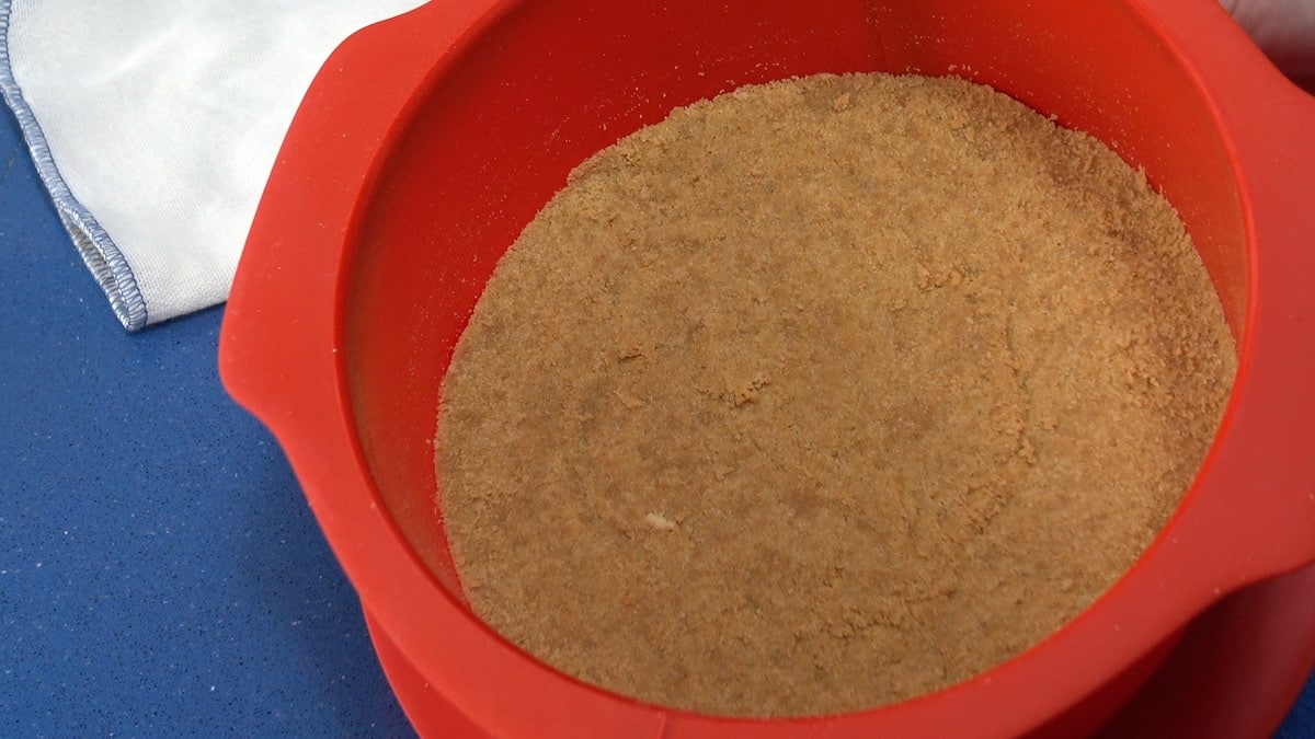 Base de galletas para tarta de turron