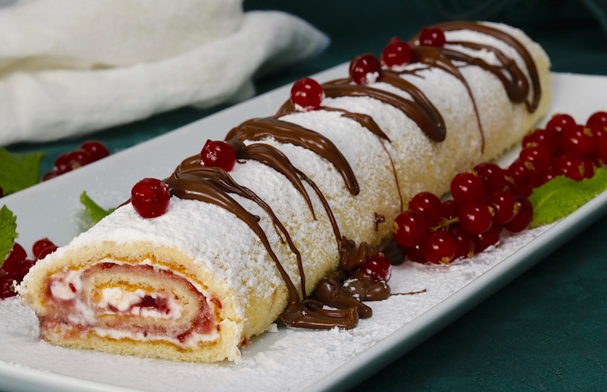Brazo de Gitano Relleno de Mermelada Brazo de Gitano Relleno de Mermelada