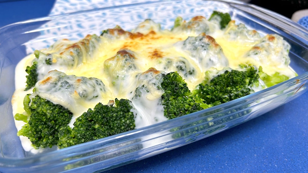 Brócoli al Horno con Bechamel Brócoli al Horno con Bechamel