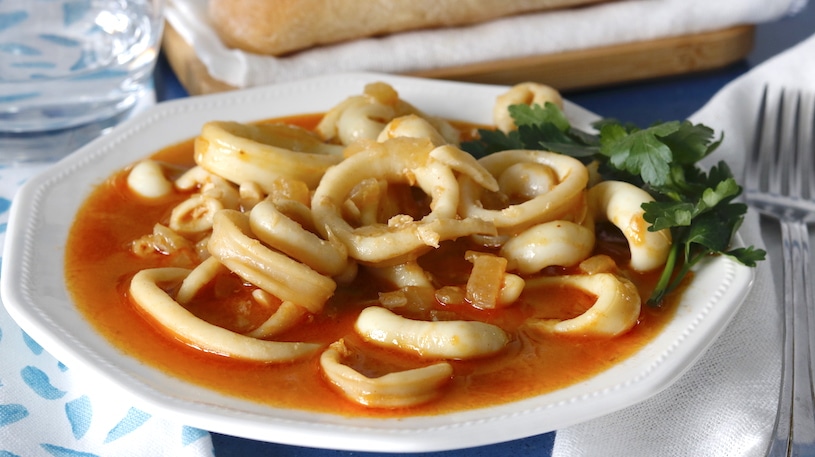 Calamares en Salsa Calamares en Salsa