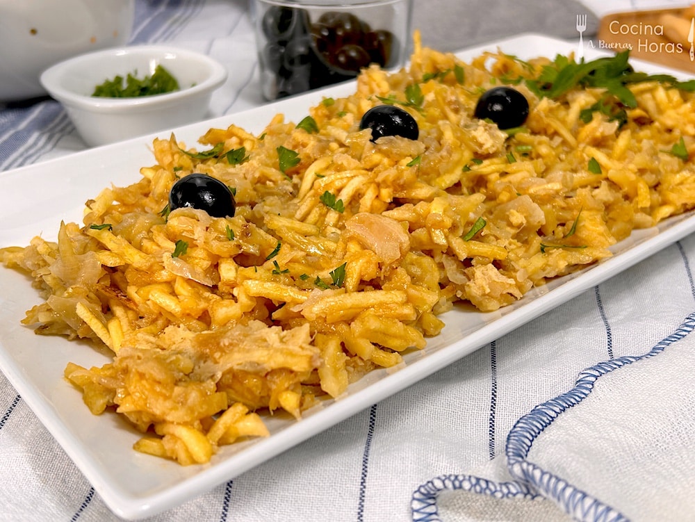 Bacalao Dorado o Bacalhau à Brás Bacalao Dorado o Bacalhau à Brás