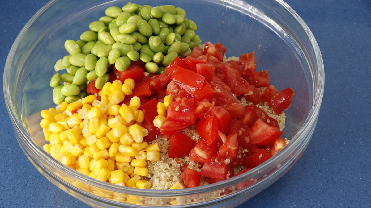 Como hacer ensalada de quinoa