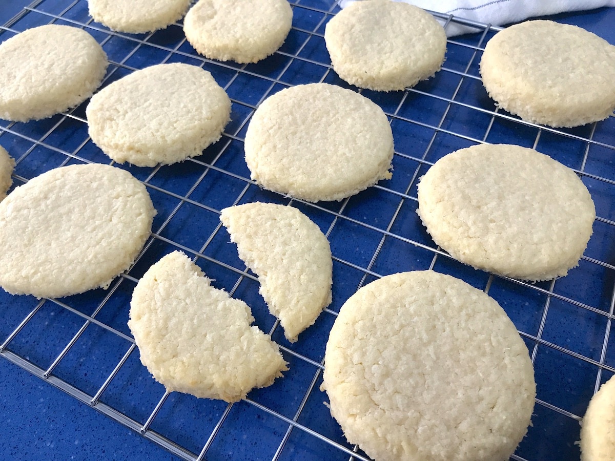 como hacer galletas de coco