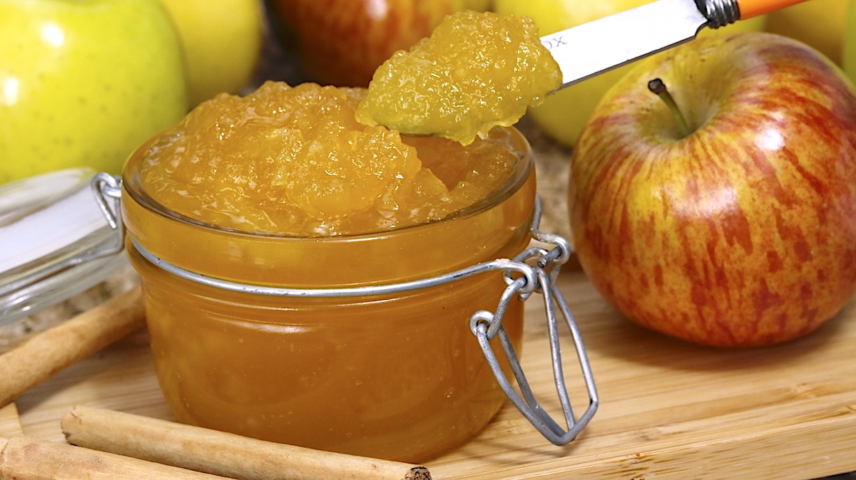 como hacer Mermelada de manzana