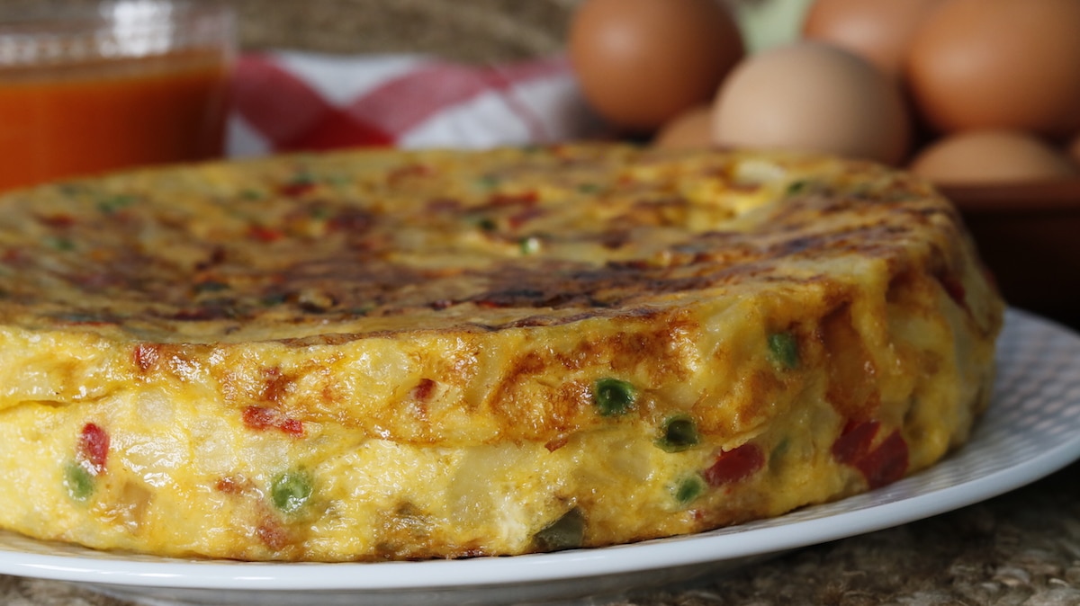 como hacer tortilla paisana