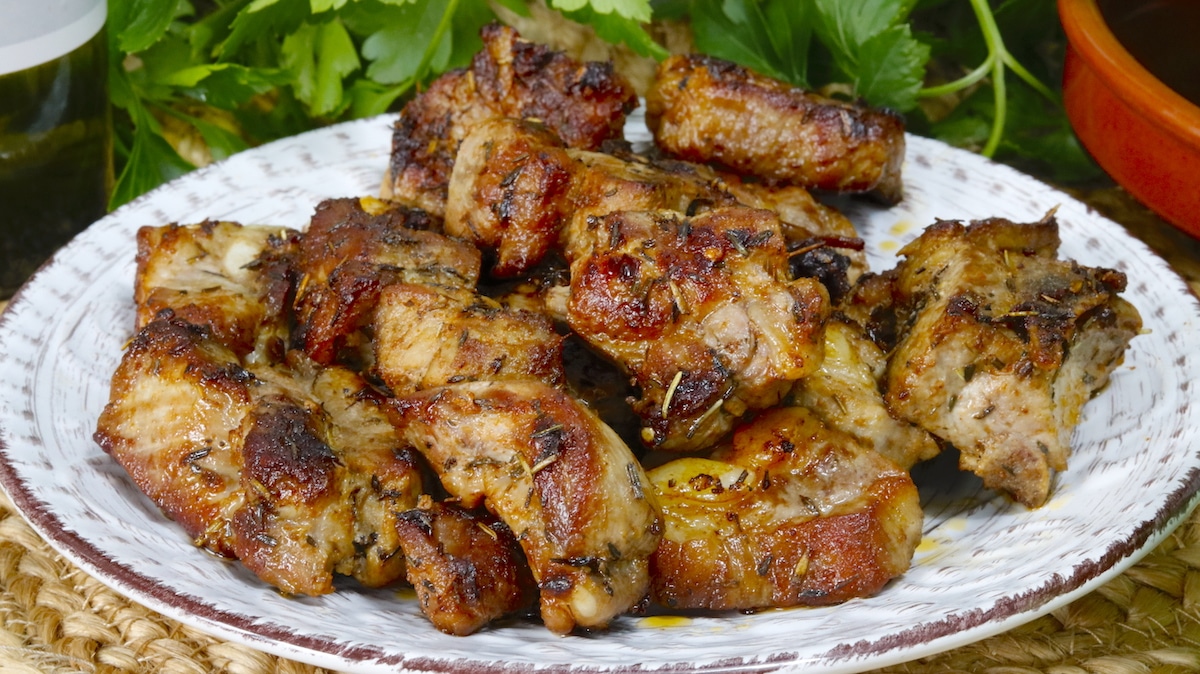 Costillas de Cerdo en Adobo Costillas de Cerdo en Adobo