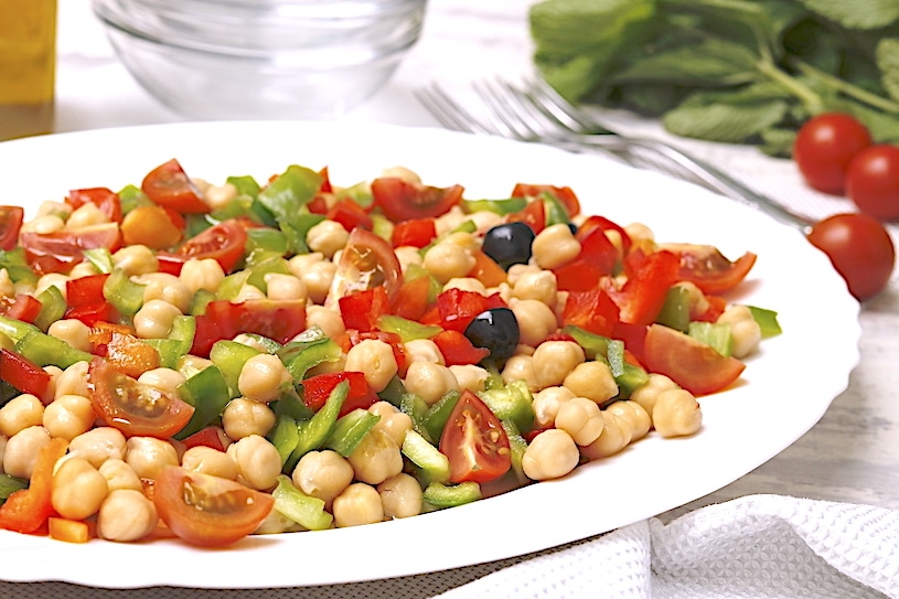Ensalada de garbanzos Ensalada de garbanzos