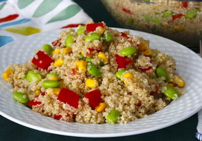 Ensalada de Quinoa y Edamame Ensalada de Quinoa y Edamame