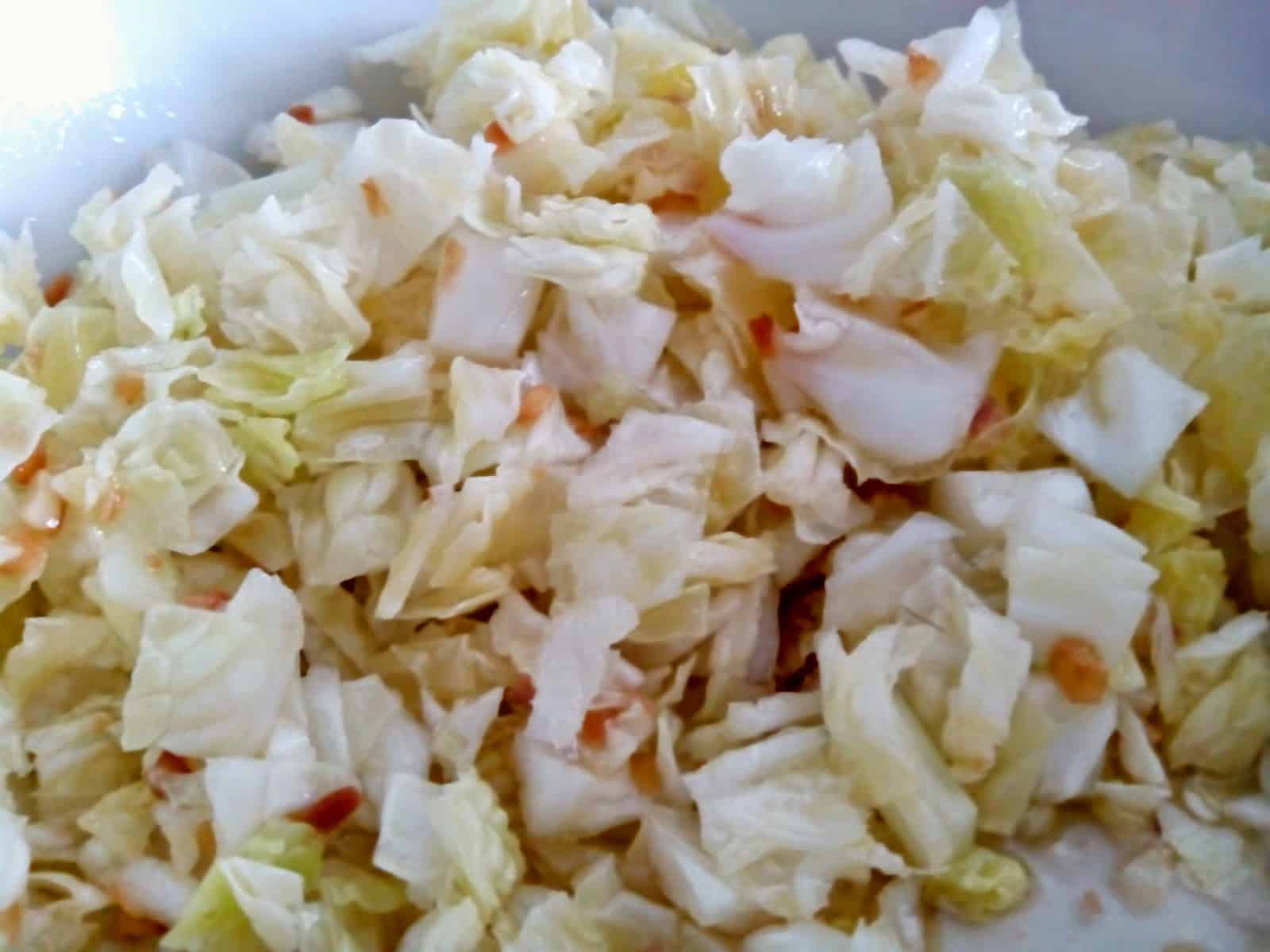 Ensalada de Col al Ajillo Ensalada de Col al Ajillo