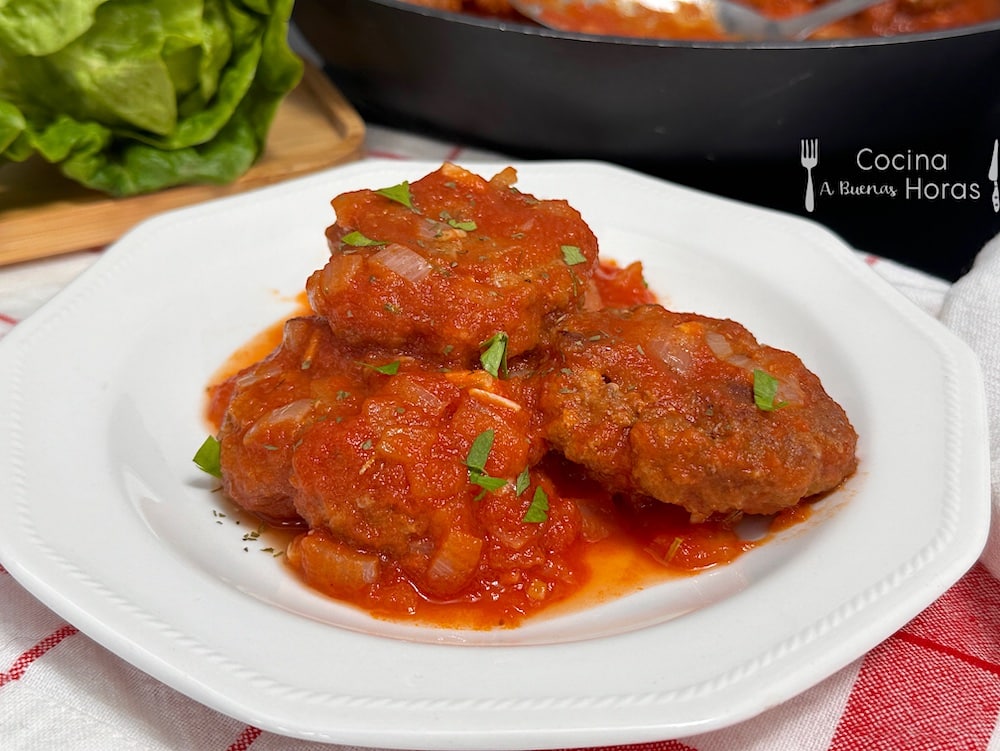 Filetes Rusos con Tomate Filetes Rusos con Tomate