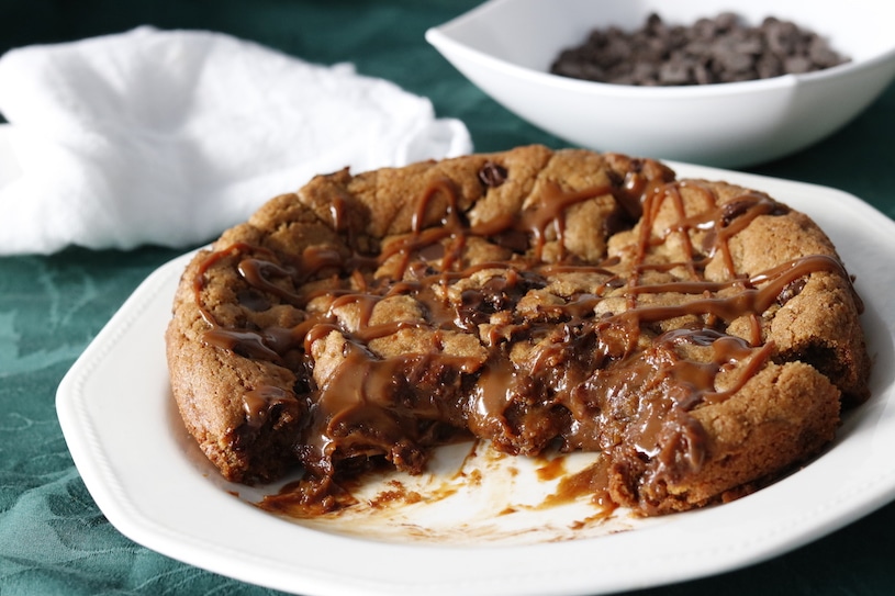 Galleta gigante de dulce de leche ¡Maxi cookie! Galleta gigante de dulce de leche ¡Maxi cookie!