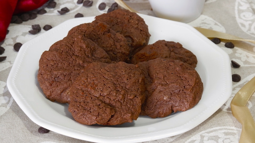 receta de galletas de chocolate