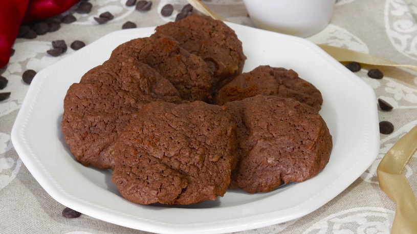 receta de galletas de chocolate