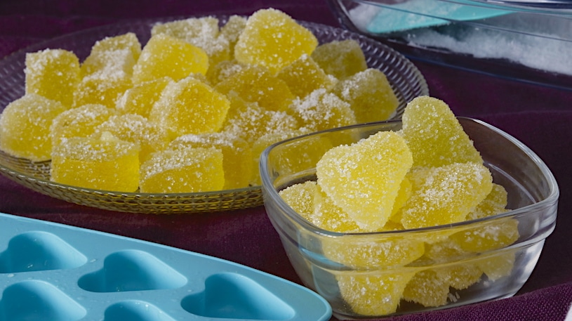 Gominolas Caseras de Limón Gominolas Caseras de Limón