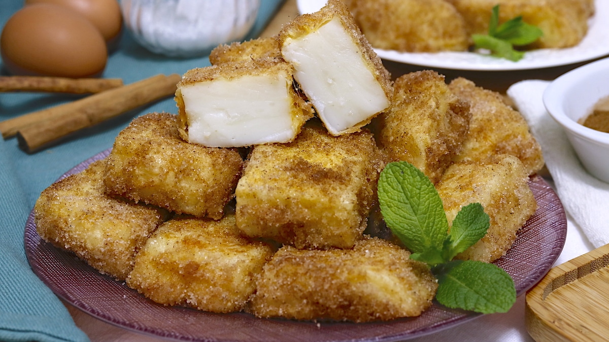 Leche Frita. Receta Tradicional Leche Frita. Receta Tradicional