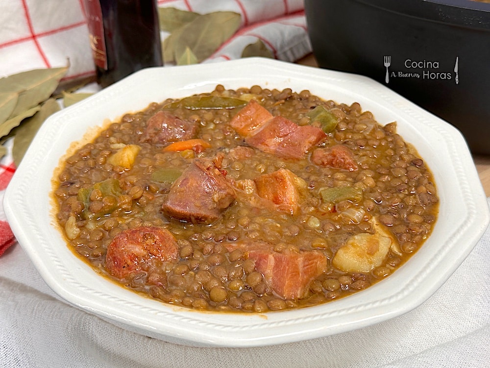 Lentejas con Chorizo y Panceta Lentejas con Chorizo y Panceta