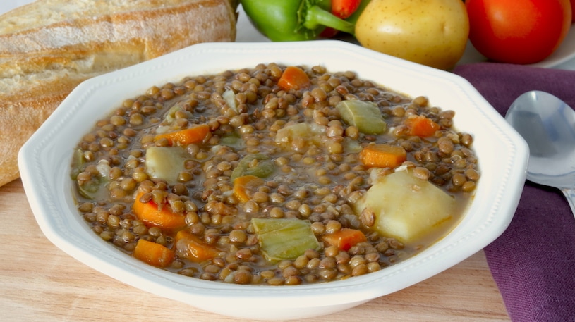 Lentejas con Verduras Lentejas con Verduras