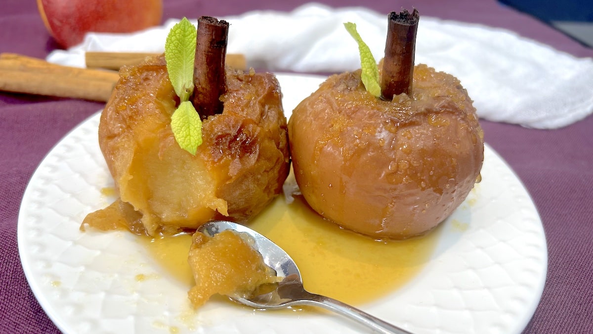 Manzanas Asadas en el Horno Manzanas Asadas en el Horno