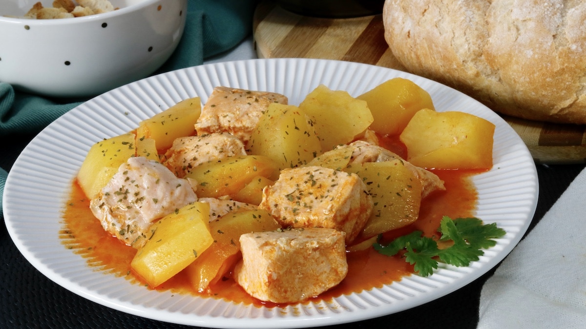 Marmitako de Salmón Marmitako de Salmón