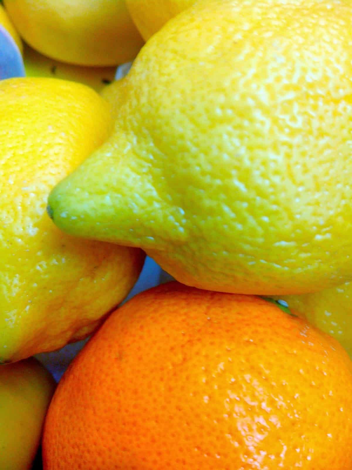 Obtener más zumo de naranjas y limones.