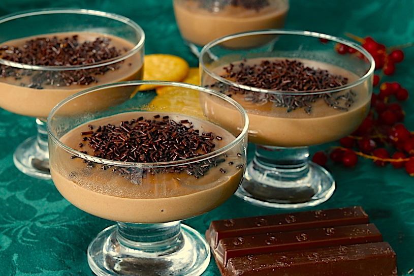 Natillas de Chocolate en Microondas Natillas de Chocolate en Microondas