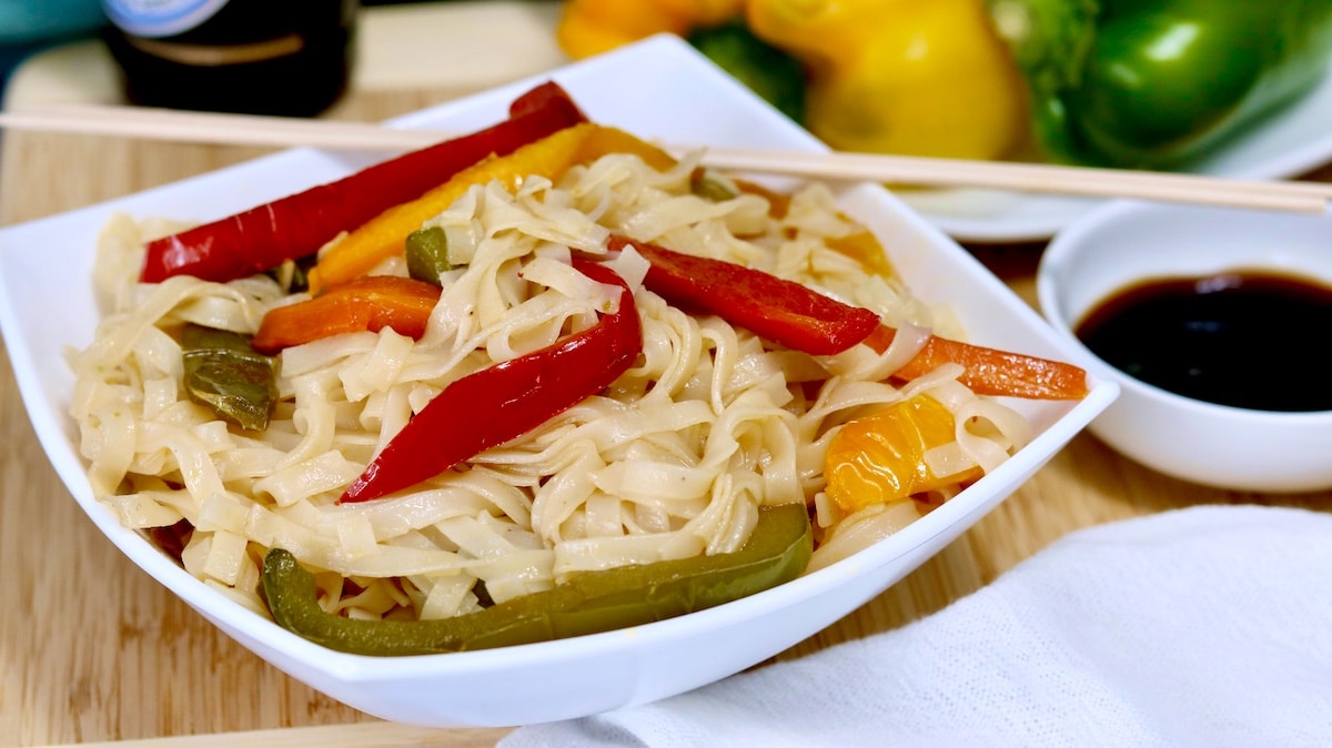 Noodles con Verduras Noodles con Verduras