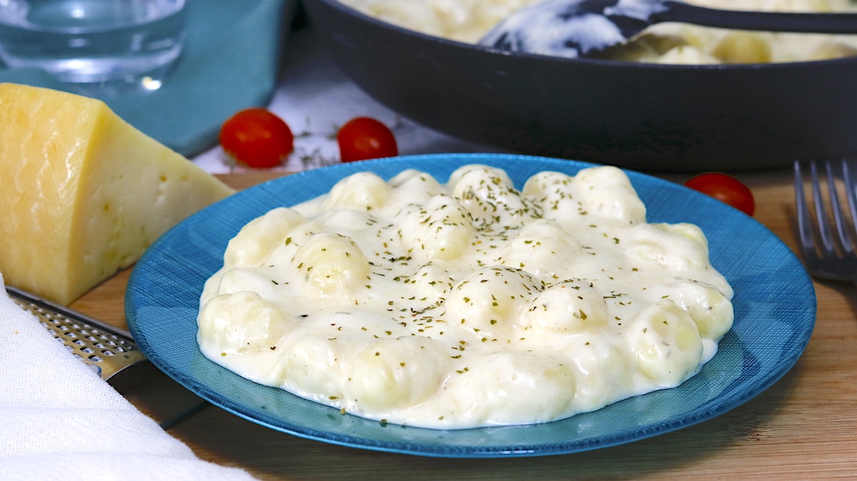 Ñoquis con Queso Ñoquis con Queso
