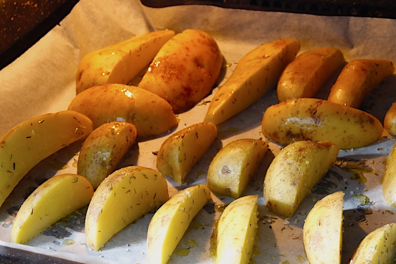 patatas al horno patatas asadas horno