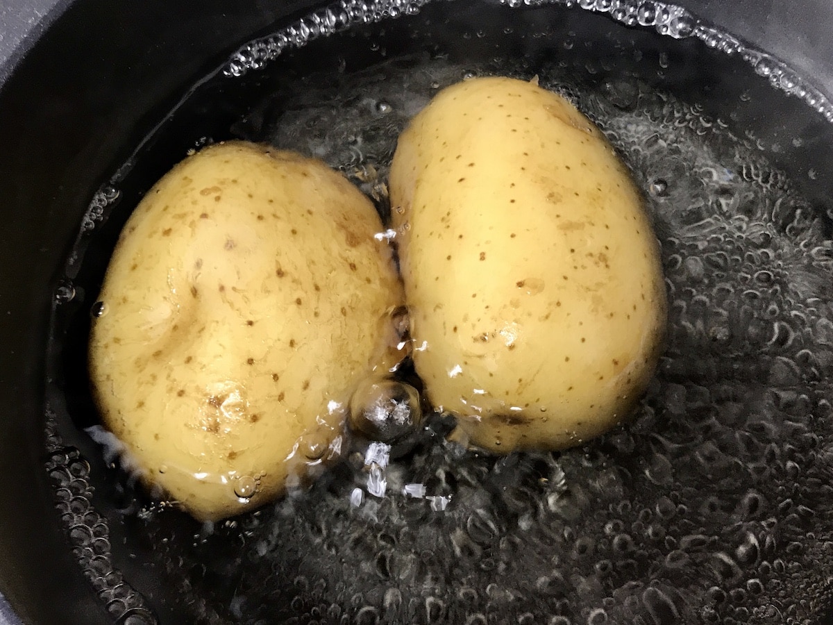 Patatas Cocidas para Huevos a la Gallega