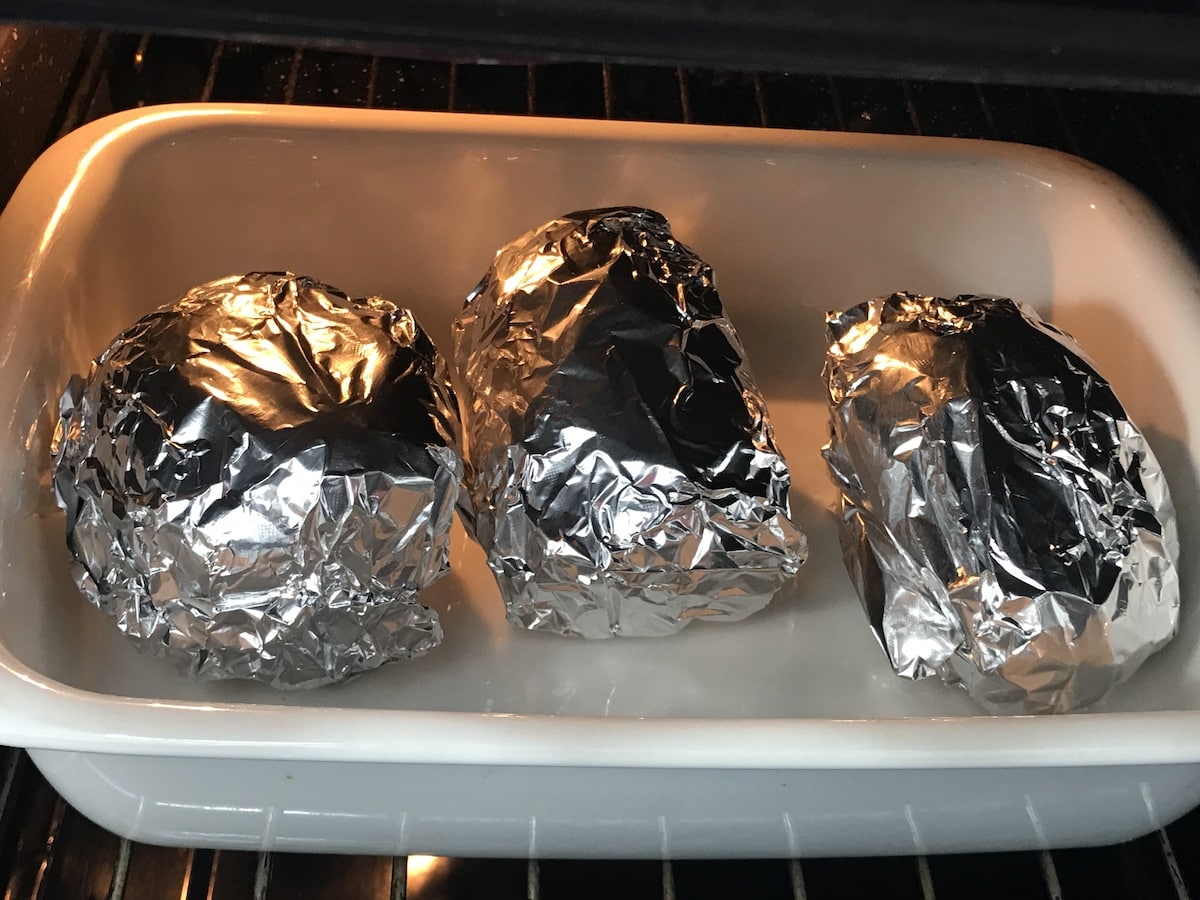 Patatas en el horno