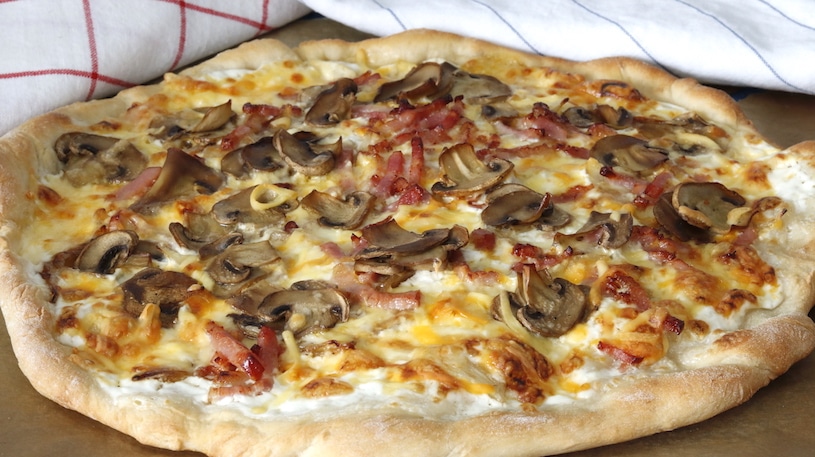 Pizza Carbonara Pizza Carbonara