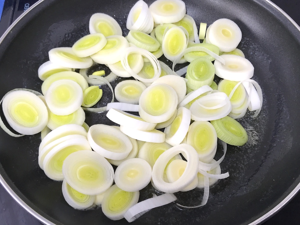 Puerros para vichyssoise