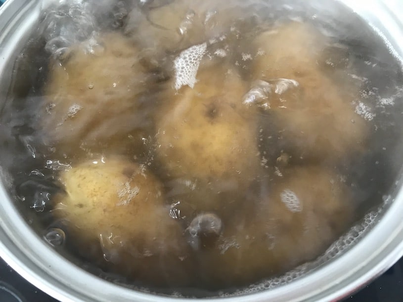cocer patatas para pure de patatas