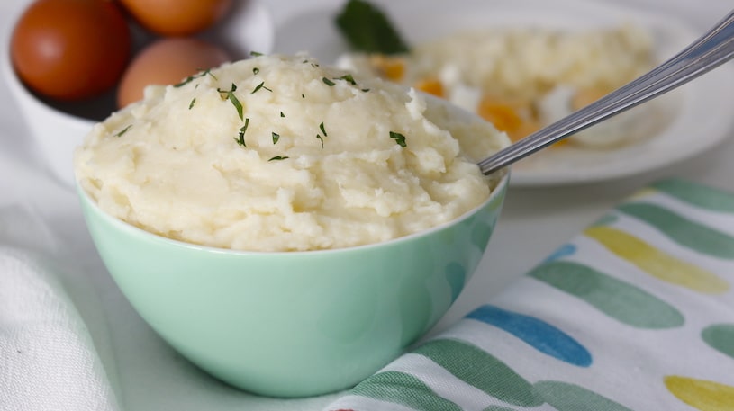como hacer pure de patatas casero
