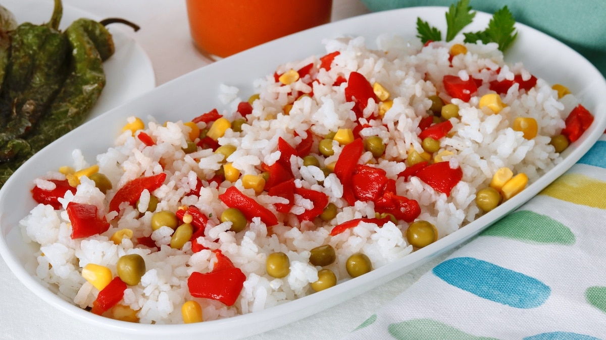 receta de ensalada de arroz